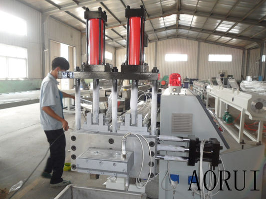 Recycled Water Ring Granule Single Screw Extruders For Waste Flakes