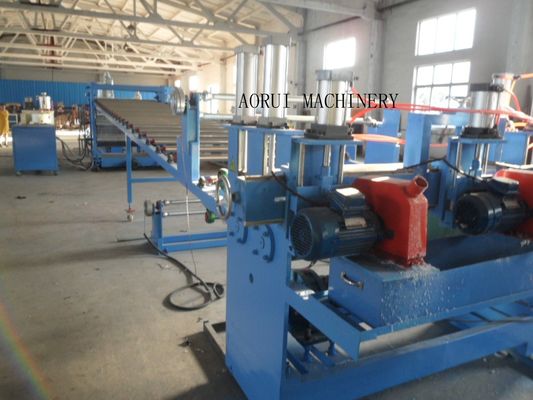 One Screw PP PE PVC Plastic Board Extrusion Line / Machine Fully automatic