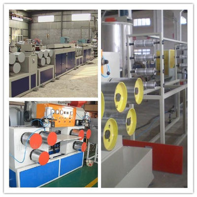 Single Screw Strapping Band Machine , One Out of Two PET Strap Band Making Machine