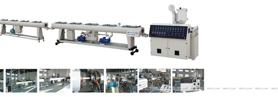 Plastic PP PE PP Pipe Production Line 16 - 1200mm PE Plastic Water Pipe Extruder