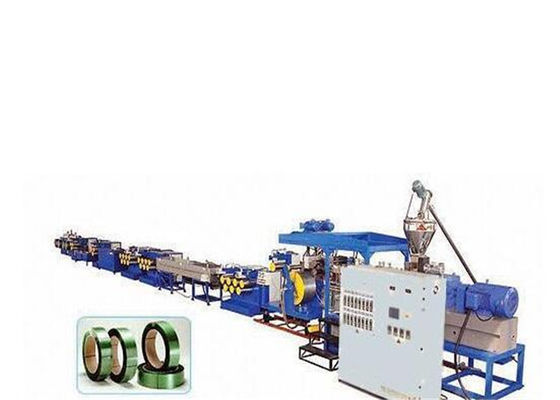Plastic PP Strap Making Machine Easy To Operate , PET Strap Extrusion Line