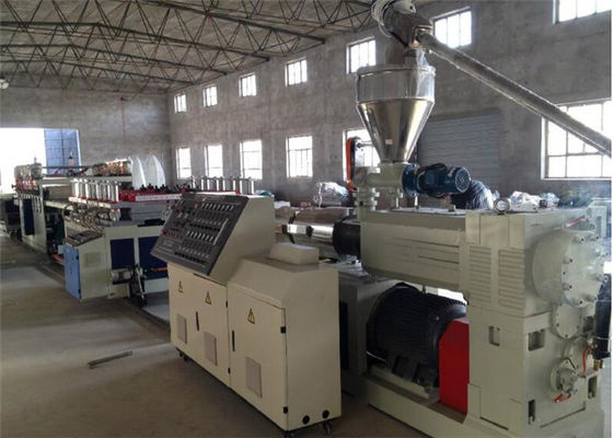 PVC WPC Skinning Board Production Line , Plastic Board Extrusion Machine