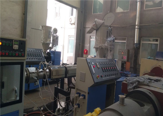 PE Plastic Pipe Extrusion Line , PE Carbon Spiral Reinforcing Pipe Extrusion Production Line