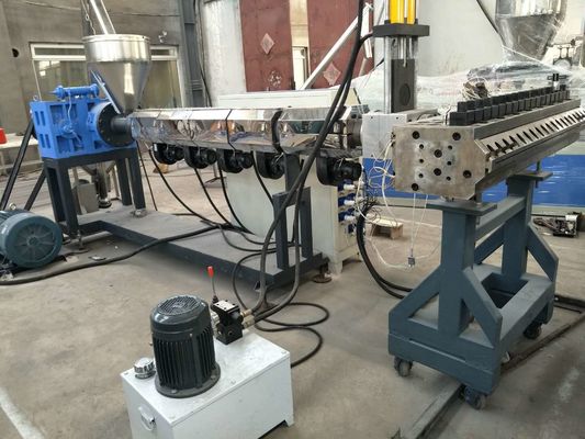 PVC WPC Plastic Board Machine With Double Screw Impact Resistance