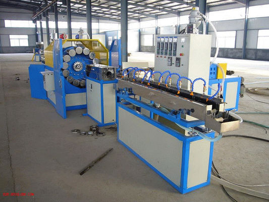 Steel Wire Reinforced PVC Pipe Twin Screw Extruder , PVC Reinforced Pipe Machinery