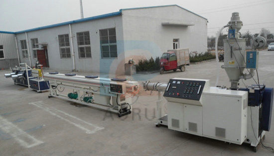 Plastic Pipe Making Machine , High Speed PERT Pipe Production Line