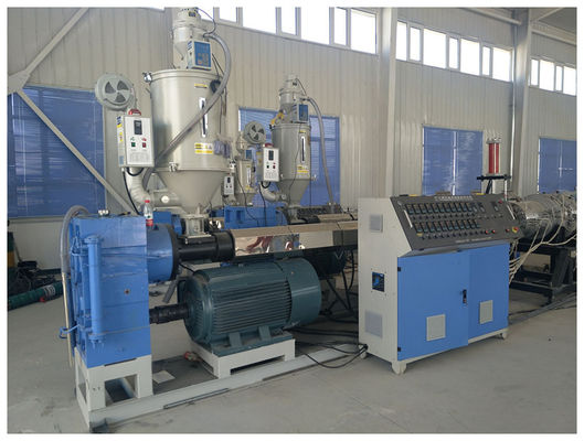 PE Plastic Extrusion Line , PE Cool And Hot Water pipe Production Line
