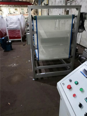 Small Scale Non Woven Manufacturing Machine 600mm PP Meltblown Extruder For Face Mask