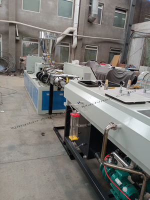 16 - 90mm PVC Pipe Production Line SJSZ Series Double Screw Extruder