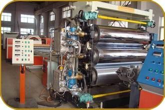 Multi-Layer Plastic Board Extrusion Line With Air Conditioner / Advertisement