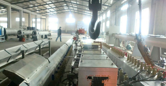 High Speed Wood Plastic Composite Extrusion Line For Door Frame