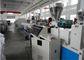 Plastic PVC Pipe Making Twin Screw Extruder / Plastic Pipe Extrusion Line