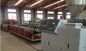 PVC+Powder Plastic Profile Production Line With Twin Screw Extruder, Wood Plastic Composite Extrusion Line