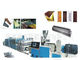 PLC Plastic Profile Extrusion Line , PVC PP PE Plastic Profile Production Line For Panel