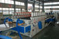 Three Layer Construction Template WPC Extrusion Machine / Production Line Double Screw