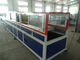 PVC Door Panel Profile Extrusion Line , Twin Screw Extruder Plastic Profile Production Line