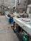PVC Two Cavity Conduit Extrusion Line 12 - 63mm Double Outlet Pipe Making Machine