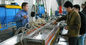 380V Plastic Profile Production Line , Wood Foamed Pvc Profile Extrusion Line / Process