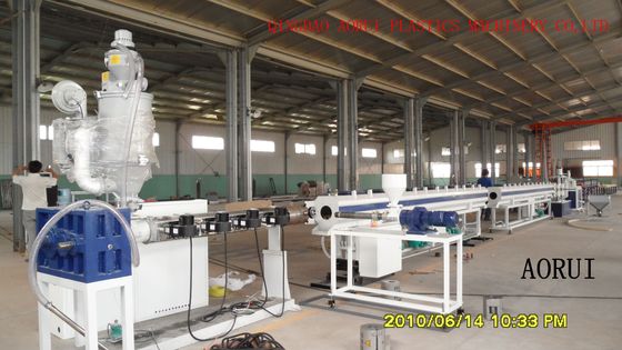 PPR Plastic Cooling and Hot Water Pipe Production Line , PPR Pipe Extrusion Machine