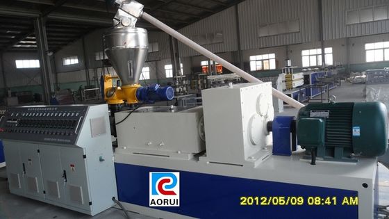 PVC Profile Extrusion Line Plastic Extrusion Equipment Fully Automatic