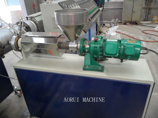 Single Screw Plastic Pipe Production Machinery , PE Pipe Extrusion Line For Water Suppy