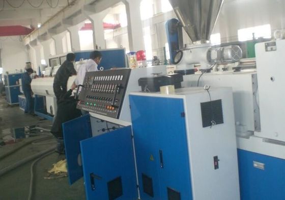 50HZ Single Screw Plastic Pipe Extrusion Machine , PE Pipe Production Line CE UL CSA
