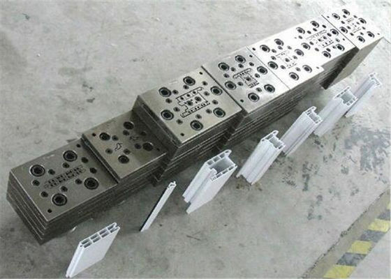 WPC Profile Extruder Plastic Profile Extrusion Line / Extrusion Line For Window