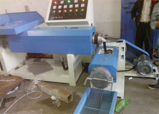 Recycled Plastic Granules Machine / Plastic Granule Making Machine PP PE Film Recycling