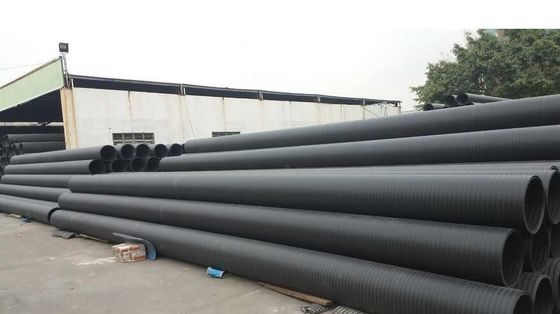 Drainage pipe Plastic Extrusion Line , HDPE Sprial Winding Pipe Extrusion Machine