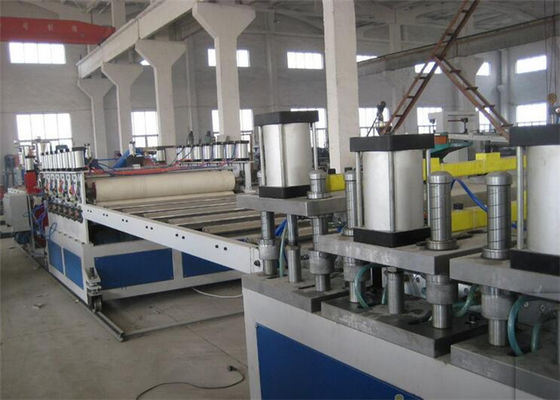 WPC Sheet Extrusion WPC Foam Board Machine / Wpc Board Production Line