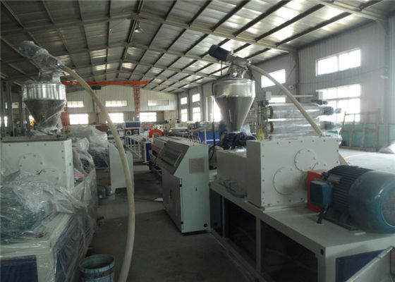 Double Wall Corrugated Plastic Pipe Machine Horizontal Structure