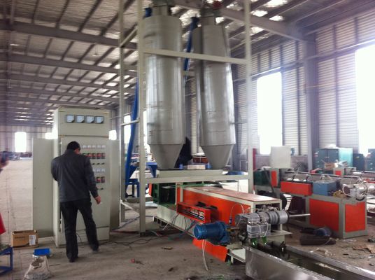 Fully Automatic PET Strapping Band Machine , PP PET Single Screw Strap Banding Production Line