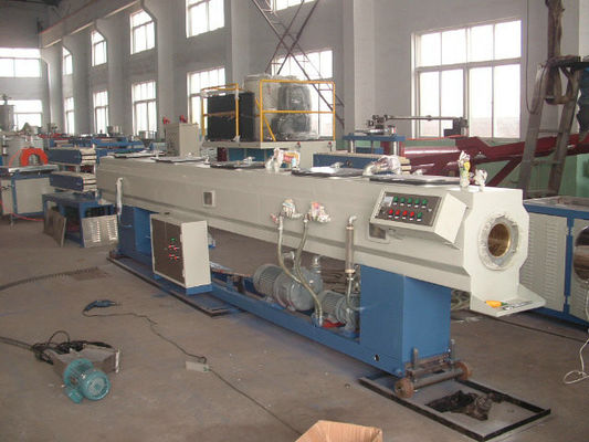 PVC Drainage Pipe Twin Screw Extruder , CPVC / UPVC Electric Pipe Production Line