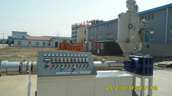 High Speed Plastic Extrusion Machine , Hot Cold Water Pipe Extrusion Line For Water Supply