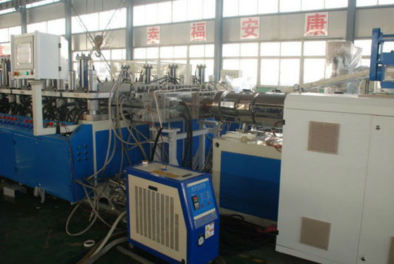 Double screw Extruder WPC PVC Foam Board Production Line For Furniture Board