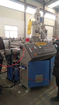 Plastic Corrugated Pipe Production Extrusion Line , Drain Pipe Washing Machine