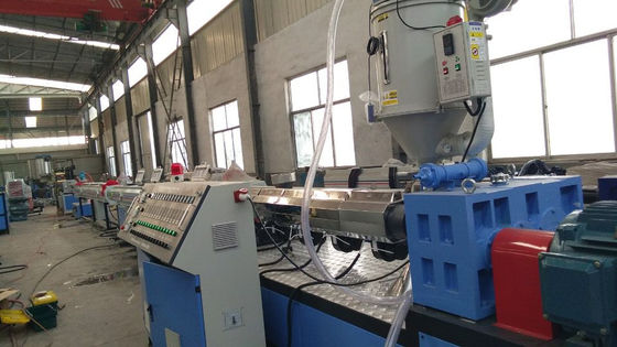 Customizable Width Plastic Pipe Extrusion Line With ISO9001 Certification