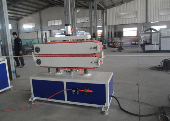 110MM PVC Plastic Pipe Extrusion Line 60w Water Pipe Making Machine