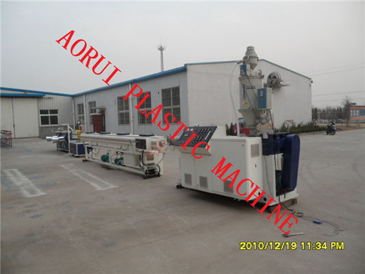 16mm-63mm  PE Plastic Pipe Extrusion Line , PPTwin Screw  Pipe Extrusion Production Line