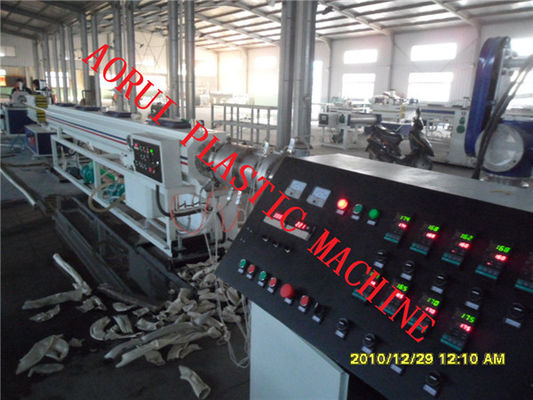 Drainage And Gas Pipe Plastic Extrusion Line , PP PE Extruder Machine