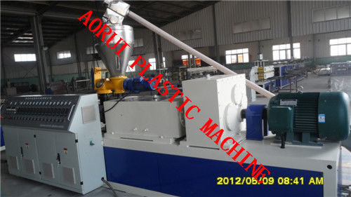 Performance Wpc Extruder / Wood Plastic Composite Machinery For Door And Window Frame