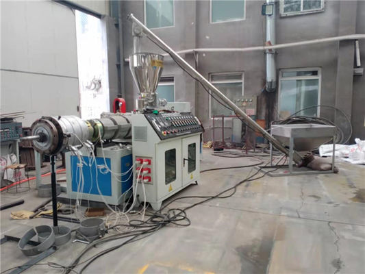 High Speed PVC Plastic Pipe Extrusion Line 800mm Double Screw Machine