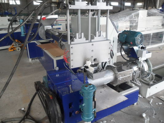 Flakes Recycled Granule Plastic Extrusion Machine Two Stage Bottle