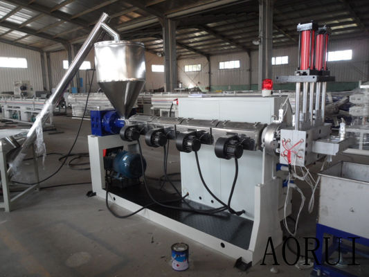 Good price PP/PE Single Screw Extruder , PP / PE Plastic Granule Machine Washed Film Granule Recycled online