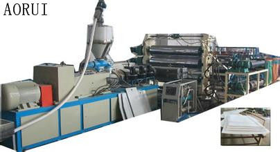 Good price PMMA Multi - Layer Plastic Sheet Extrusion Machine For Stationary PS Sheet Machinery online