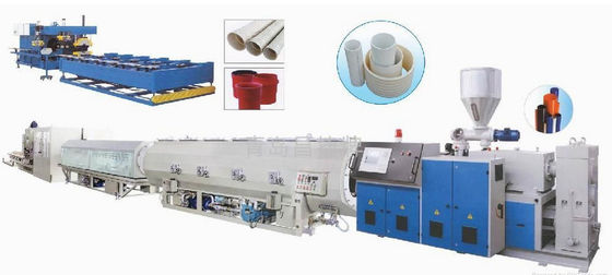 Good price 16-800mm PVC Pipe Extrusion Machine , CPVC Pipe Production Line online