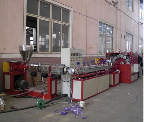 Good price Agriculture Irrigation Plastic Pipe Extrusion Line , Plastic PVC Fiber Pipe Making Machinery online