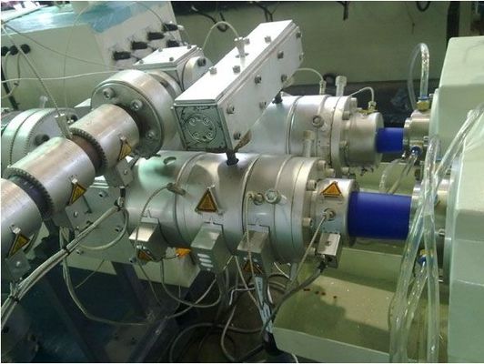Good price CE / ISO9001 Twin Screw Extruder Pvc Pipe Extrusion Line 150-800kg/H online