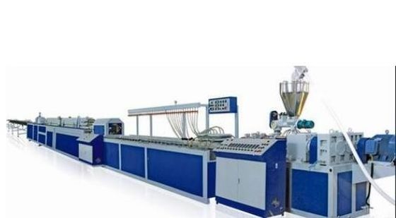 Good price Automatic Twin Screw Plastic Profile Extrusion Line , Plate Pvc Extrusion Machine online