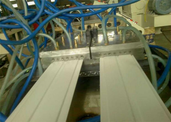 Good price Fully Automatic PVC WPC Plastic Profile Extrusion Line For Door / Window Production online